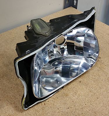 Light assembly removed
